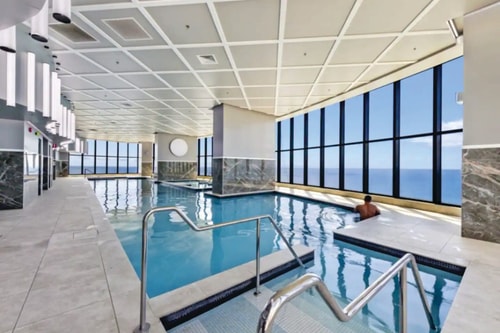 Ocean & City View | 3BR Beachside Retreat Level 63 18 Serain Residences