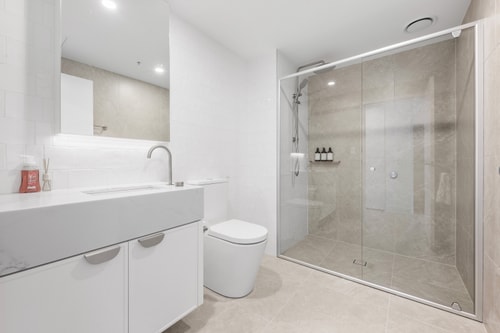 City Heart 1-Bedroom Steps from Lake with Parking 4 Serain Residences