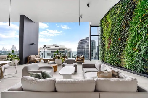 Casino-Side 1BR Water View | Walk to Beach/Tram 14 Serain Residences