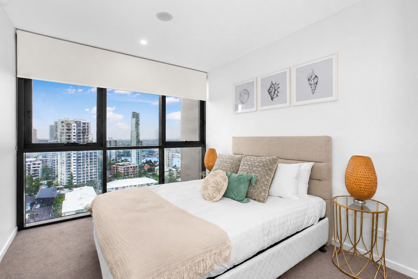 Coastal Escape 1BR Stroll to Beach&Tram | Parking 1 Serain Residences