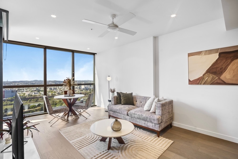 River View Central Brisbane 1Bedroom Apartment 1 Serain Residences