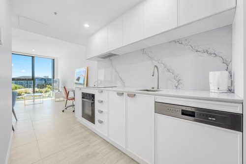 City Heart 1-Bedroom Steps from Lake with Parking 10 Serain Residences