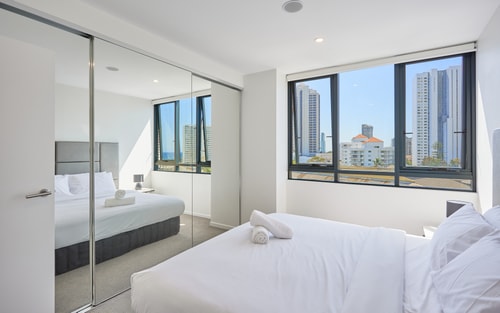 Comfy 2 Bedroom Apartment with Glimpse of Ocean 2 Serain Residences