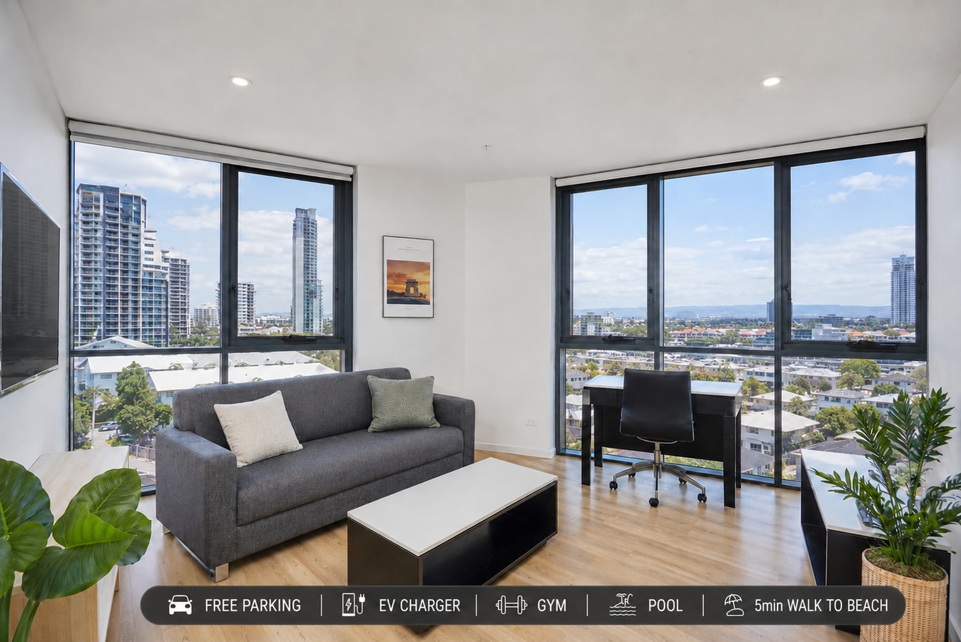 Great location One Apartment near Central Surfers Serain Residences