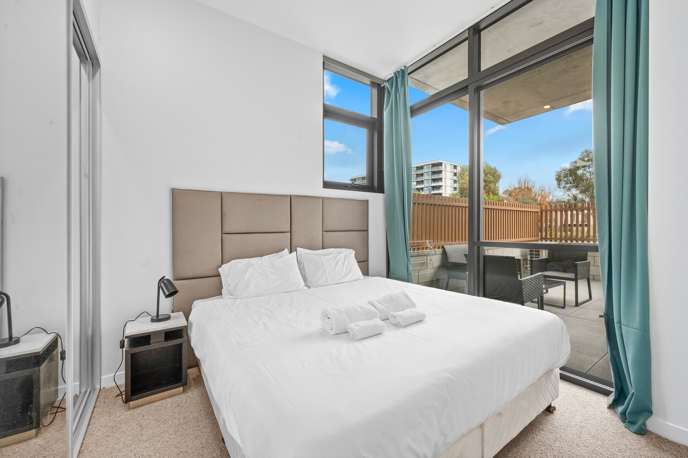 Fresh 2BR Stay | Parking | 7min Walk to Tram 1 Serain Residences