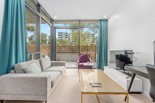 Charming 2BR Apartment | Walk to Tram | Parking 0 Serain Residences