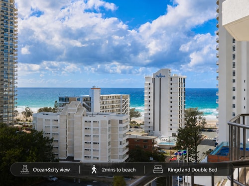 Sunlit King and Double-bed Comfy Suite Near Beach 0 Serain Residences