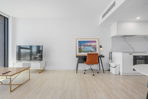 City Heart 1-Bedroom Steps from Lake with Parking 16 Serain Residences