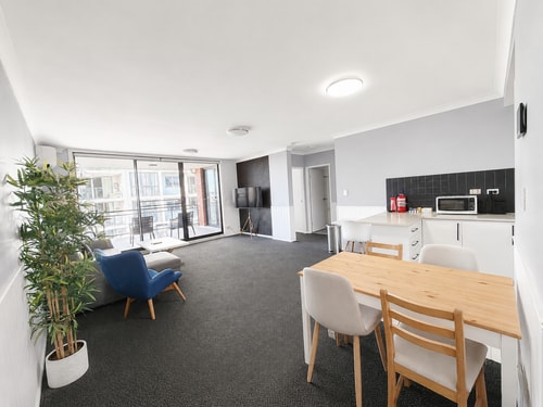 Central Parramatta 2BR | Steps from Train & Shops 7 Serain Residences