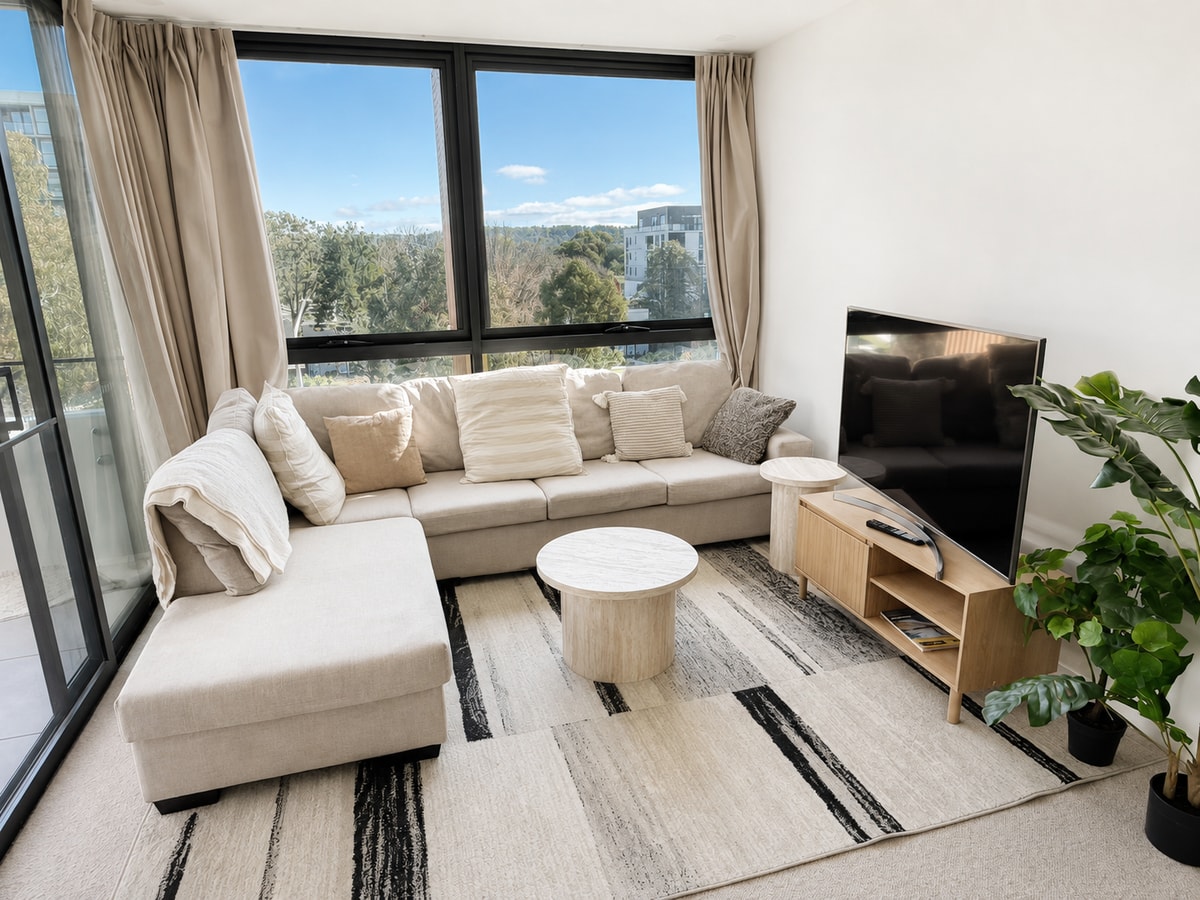 Comfy 2BR EV Friendly Stay | 7-Min Walk to Tram 3 Serain Residences