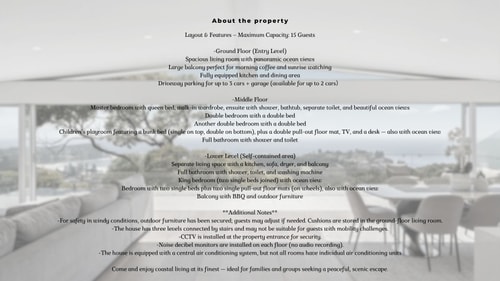 Costal Three-Storey Home with Panoramic Sea Views 44 Serain Residences