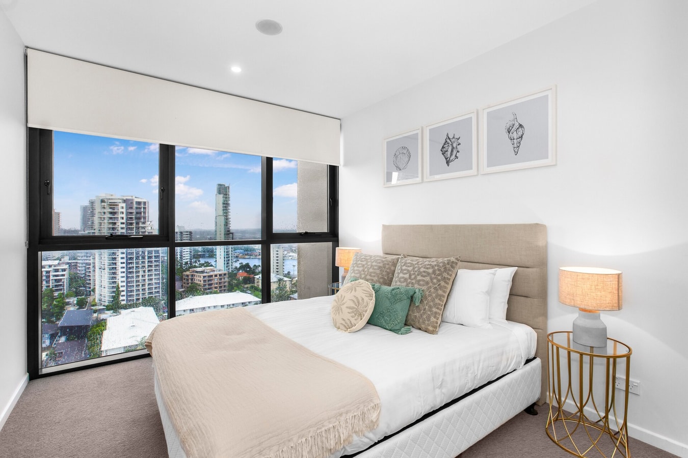 Coastal Escape 1BR Stroll to Beach&Tram | Parking 2 Serain Residences