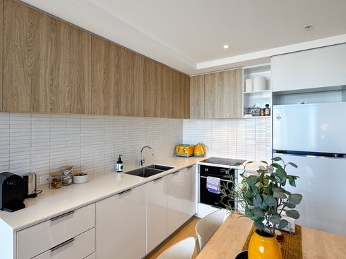 Ocean view modern 2 bedroom in St Kilda w/Parking 7 Serain Residences