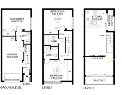 3BR Townhouse in Heart of Adelaide with Parking 17 Serain Residences