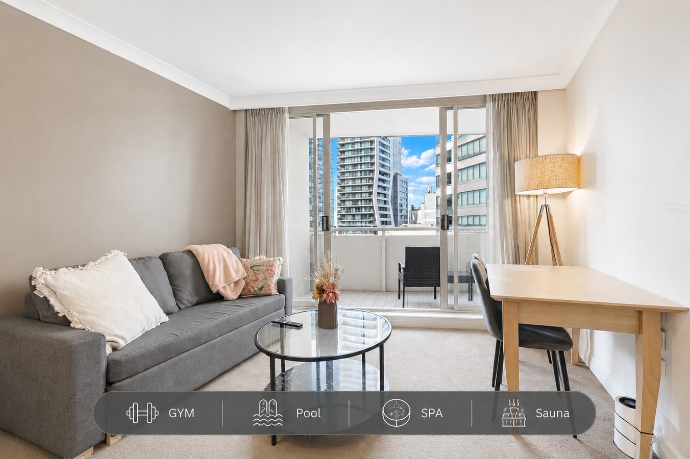 Cozy Studio with Gym & Pool Near Chatswood Station Serain Residences