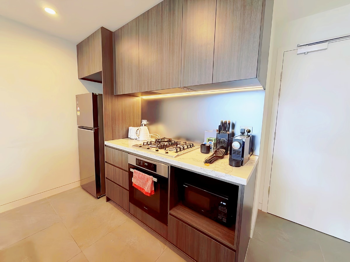 Stylish 1BR | Pool, Gym & Parking by Olympic Park 17 Serain Residences