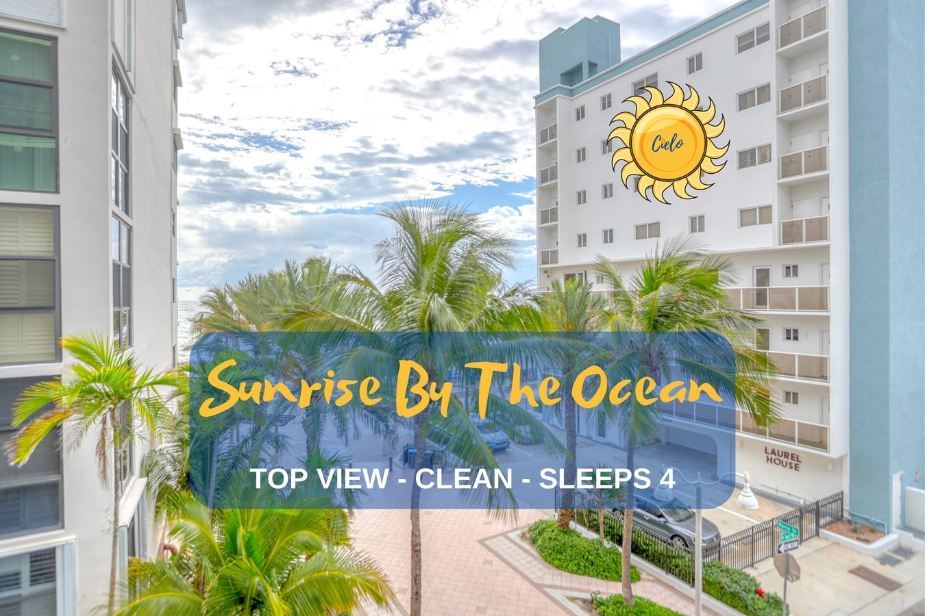 Luxury Corner unit with Wraparound Ocean Balcony Style-CS6 92 Cielo Stays