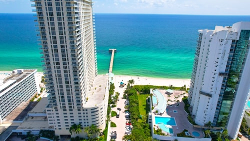 Oceanfront Luxury | Balcony Views+Resort Pool-CS68 16 Tamesys Departamentos