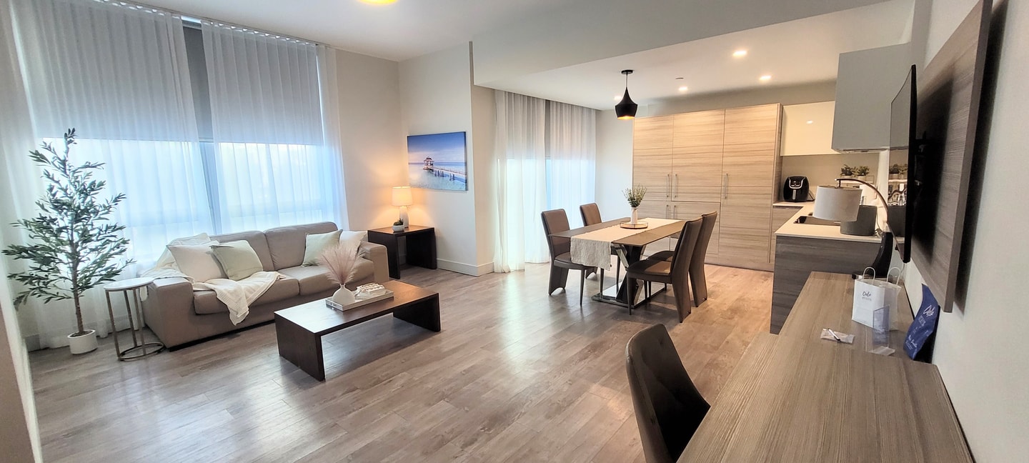 Luxury Condo | Serene Balcony View 44 Cielo Stays