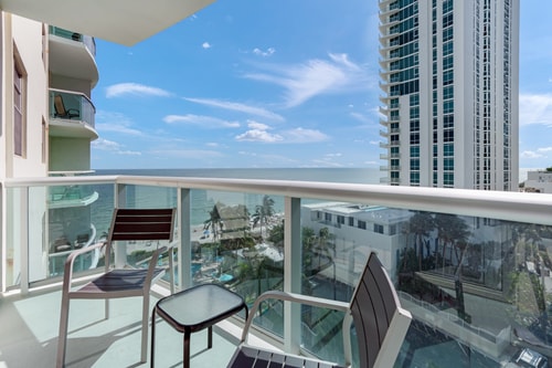 Condo w/2 KingBeds & OceanView at Tides 21 Komffy