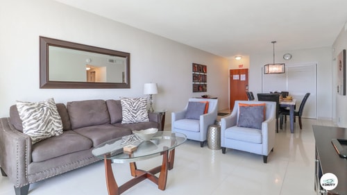 Komffy Apt w/2 Queen Beds & Ocean View at Tides 16 Komffy