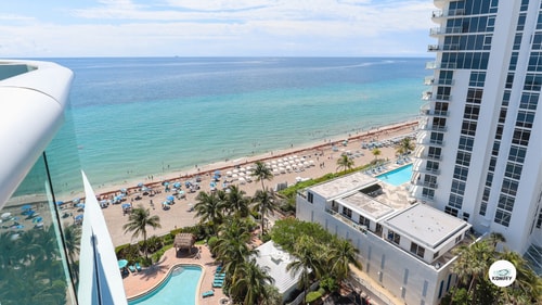 Komffy Penthouse w/Queen Bed & Ocean View at Tides 25 Komffy