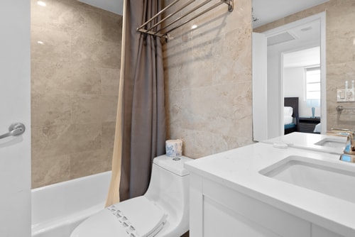 1BED Condo w/Pool View | 3rd Floor at Tides 14 Komffy