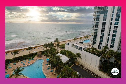 Komffy Apartment w/2 KingBeds & OceanView at Tides 0 Komffy