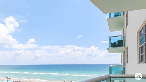 Komffy Apt w/2 Queen Beds & Ocean View at Tides 10 Komffy