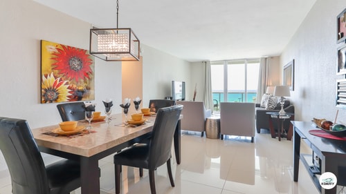Komffy Apt w/2 Queen Beds & Ocean View at Tides 6 Komffy