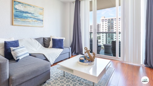 Komffy Apartment w/2 Queen Beds & panoramic view 11 Komffy