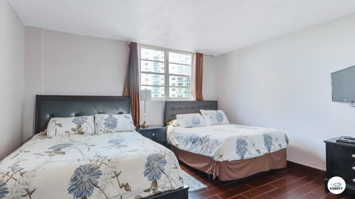 Komffy Apt w/2 Queen Beds & Ocean View at Tides 21 Komffy