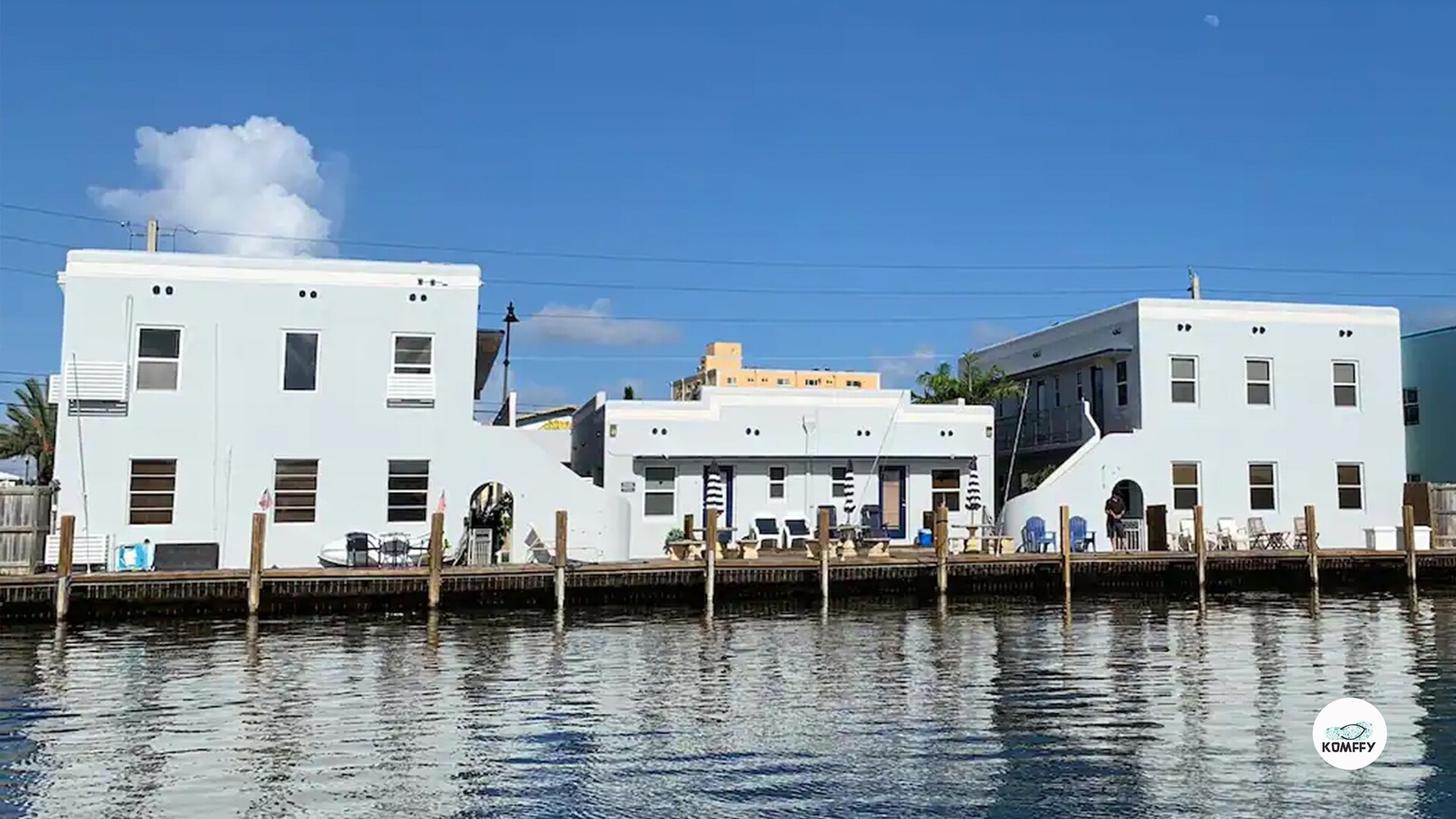 Komffy Studio Waterfront w/King Bed & Free Parking 22 Komffy