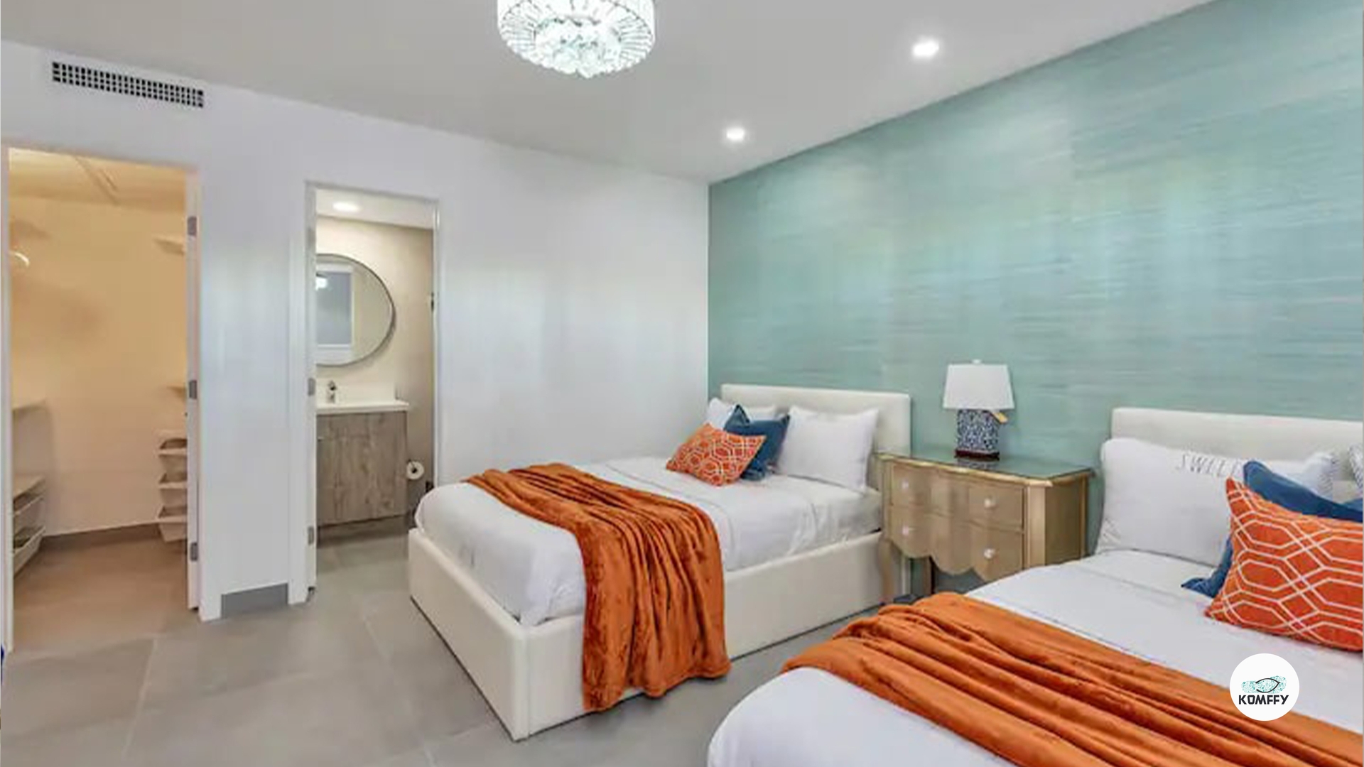 Beach home 2 Bed/ 2 Bath w/King bed at Sian 9 Komffy