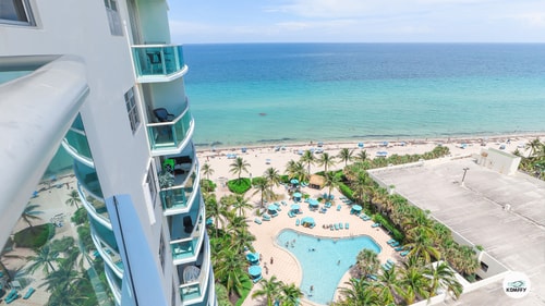 Komffy Penthouse w/ King Bed & Ocean View at Tides 11 Komffy