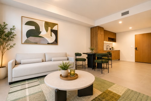 The Celestia 1 BR Suite | Balcony | City View