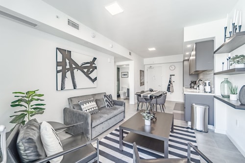 Chic 1BR Condo with City Views & Top Amenities