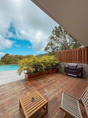 Studio avec accès direct à la piscine | Villa 6 Aura Anse-Marcel