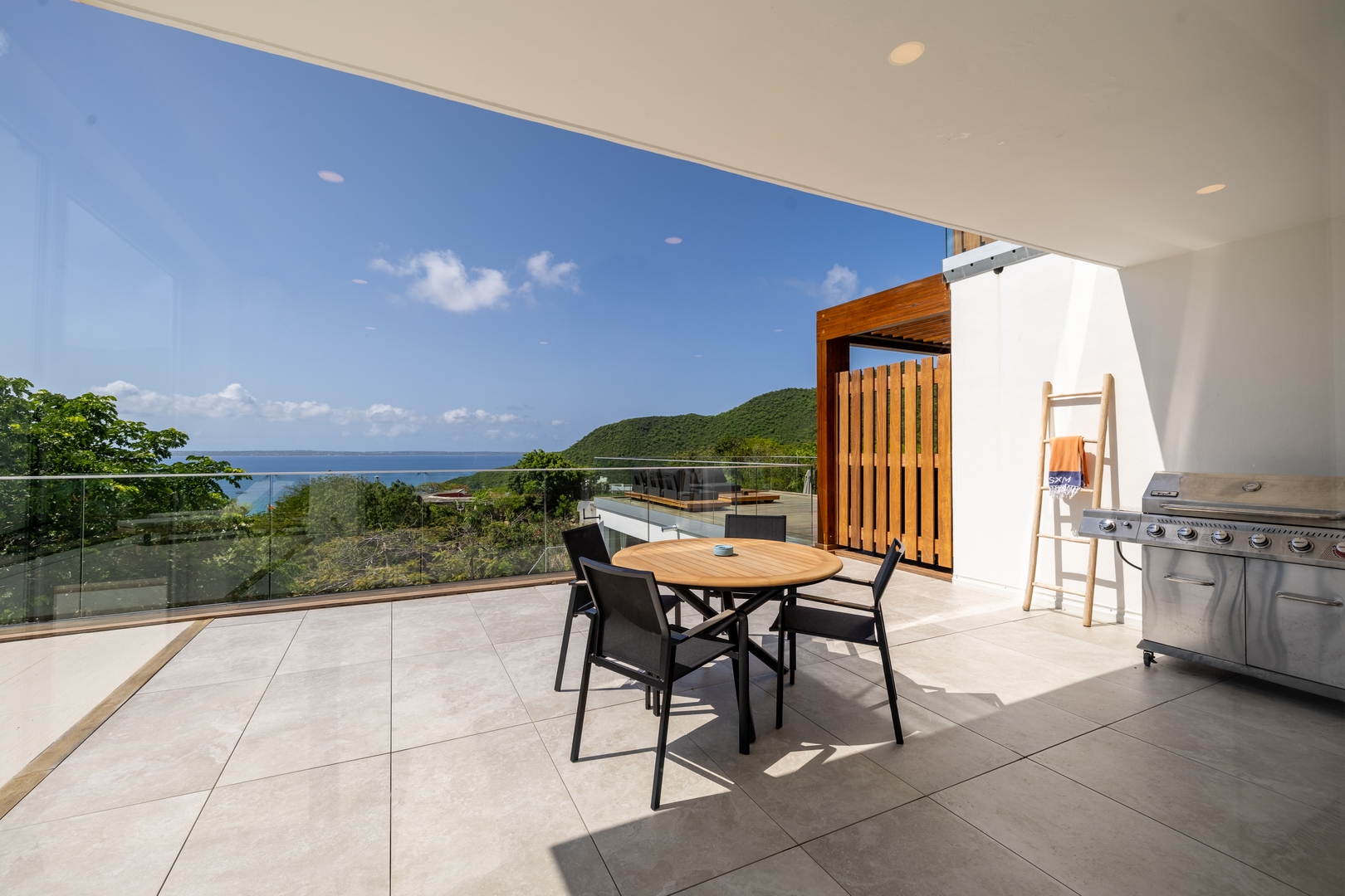 1 room ocean view | Villa 7 7 Aura Anse-Marcel