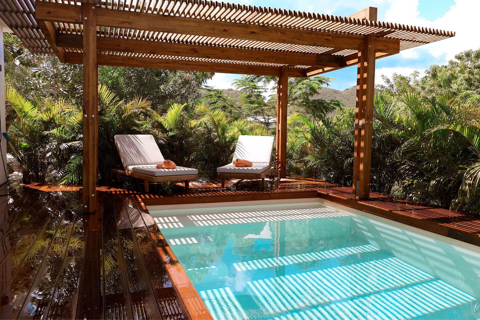 1 room with private pool | Villa 11 19 Aura Anse-Marcel