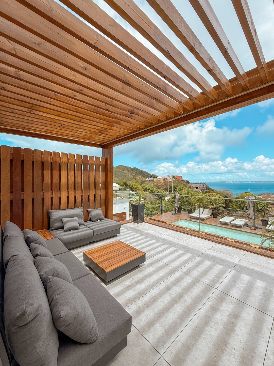 2 rooms ocean view and jacuzzi | Villa 9 5 Aura Anse-Marcel