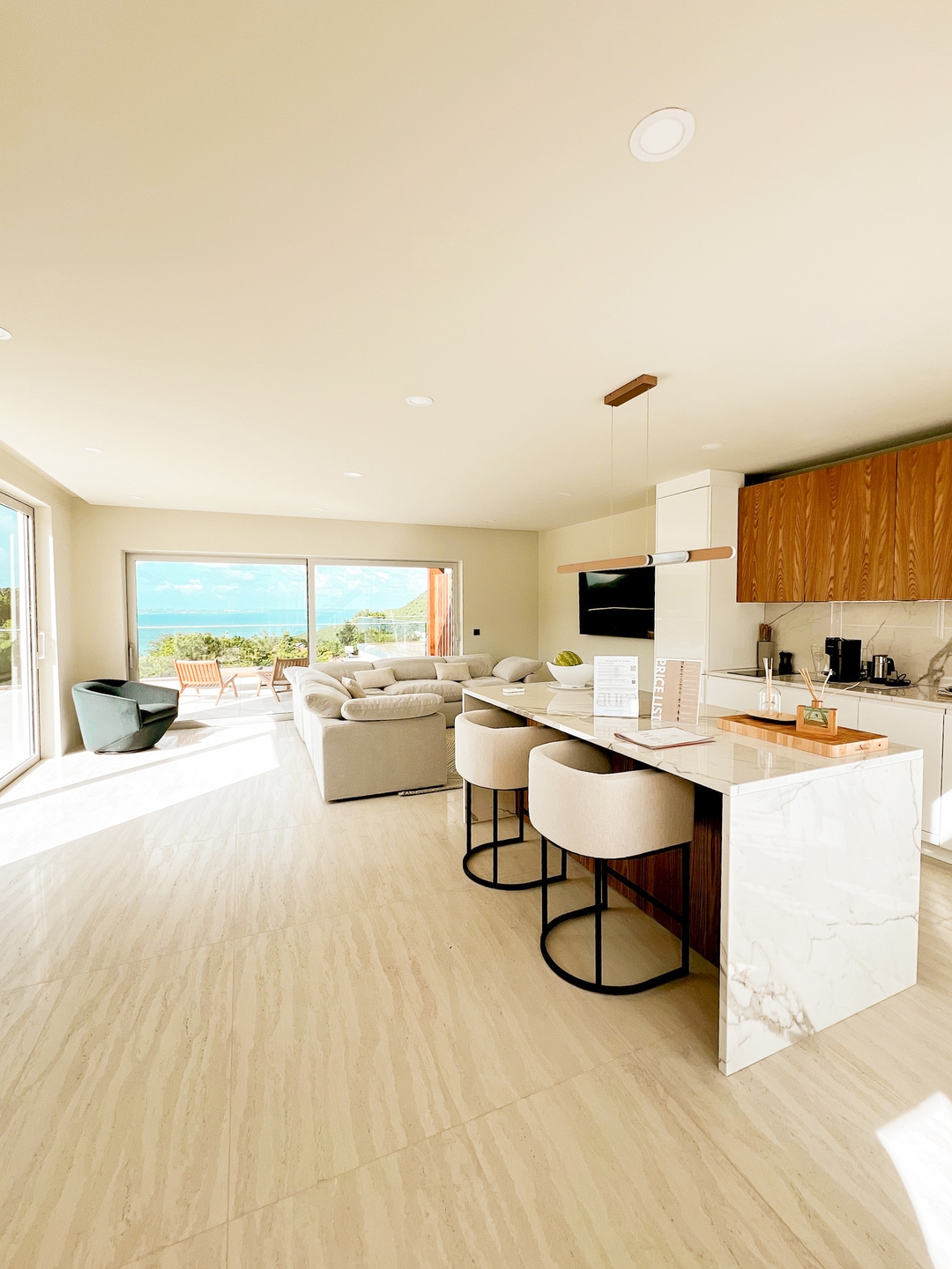 1 room ocean view | Villa 7 2 Aura Anse-Marcel