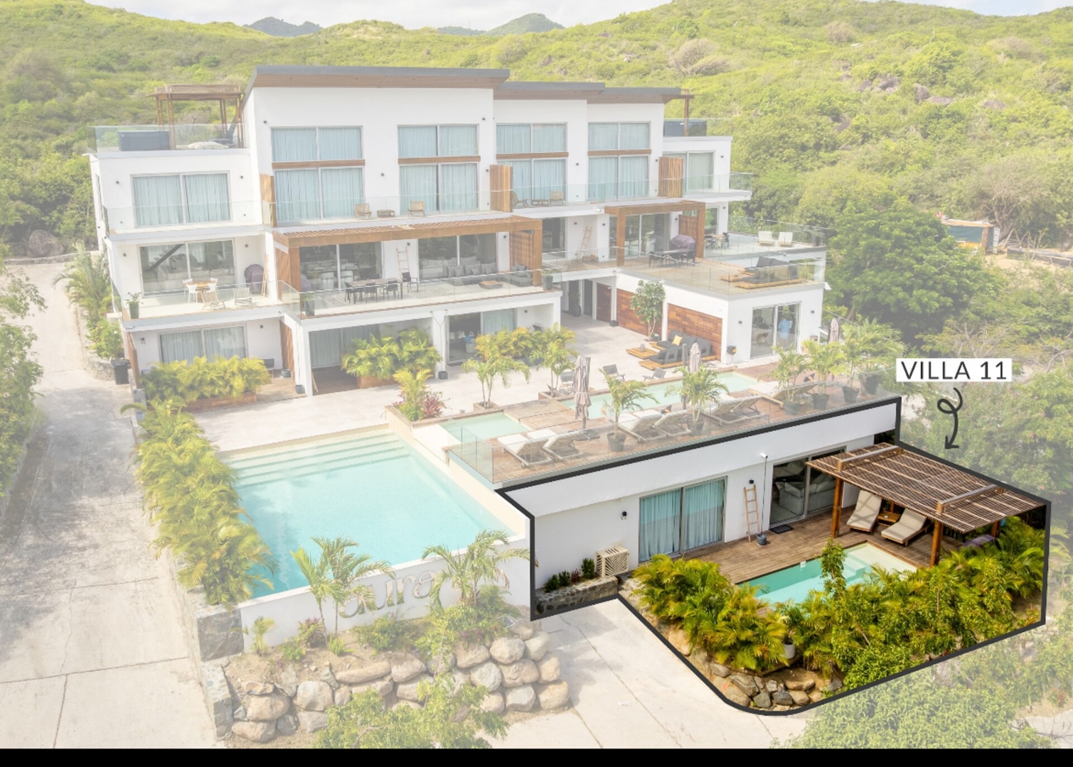 1 room with private pool | Villa 11 8 Aura Anse-Marcel