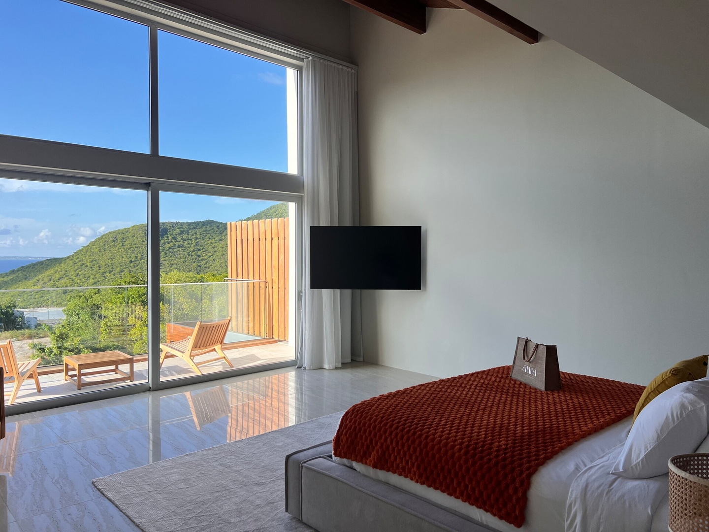 2 rooms ocean view and jacuzzi | Villa 8 8 Aura Anse-Marcel