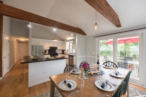 Dog friendly, King bed comfort.