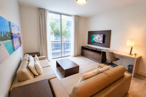 Special Apartment 6 pax with den beachfront