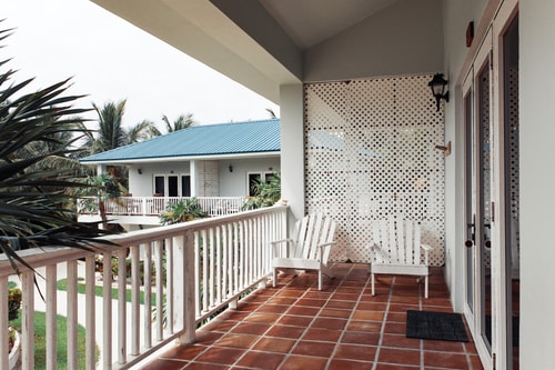 Upper-Floor, by pool bar @ Sapphire Beach Resort