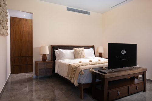 Ground Floor Escape · Private Patio · Pool · Gym ·
