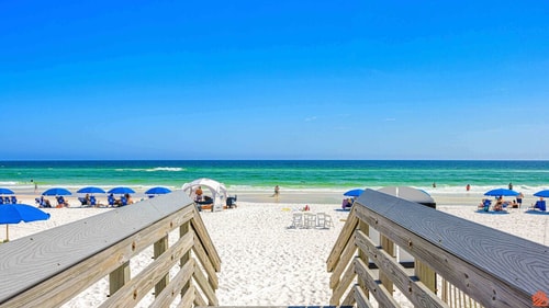 Gulf-Front Island Getaway: Ground Floor 1BR Condo