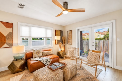 Hidden Bohemian Waterview 1BR Beach Access Retreat
